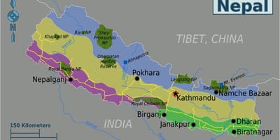 Mount everest nepáli térkép